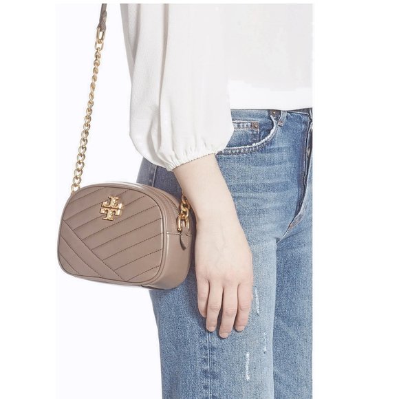 Tory Burch Handbags - NWT TORY BURCH Kira Small Chevron Crossbody Camera Bag